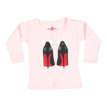 Long Sleeve Stiletto Shoe - Denny's