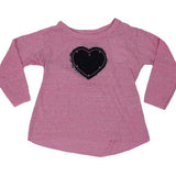 Long Sleeve Tee Denim Heart - Denny's