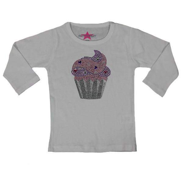L/S Tee Heart Cupcake - Denny's
