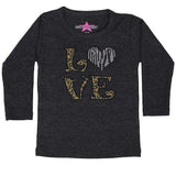 L/S Tee Leopard Love - Denny's