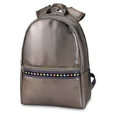 Metallic Leather Backpack with Multi Stars - Denny's