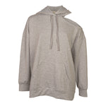 Cut Off Shoulder Hoodie - Denny's