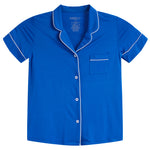 Button Front Short Set - Denny's