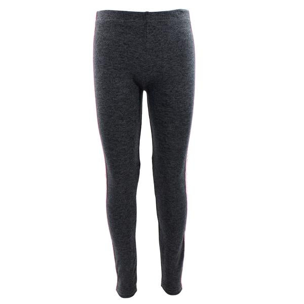 Legging Charcoal with Pink Black and Silver Stripe - Denny's
