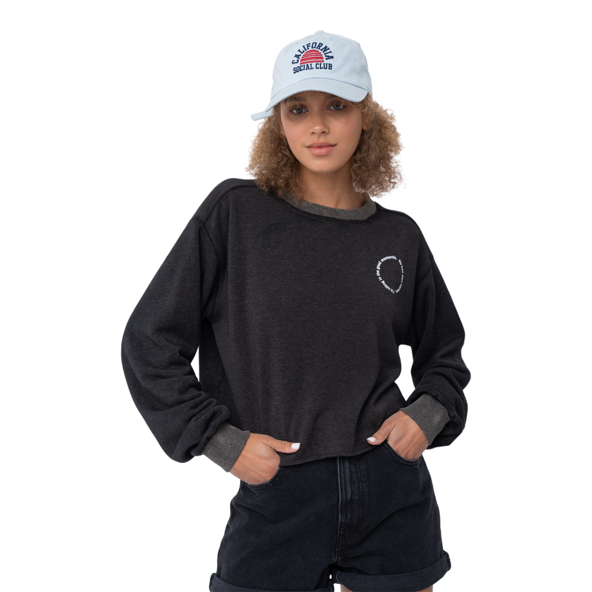 I`m Rolling In The Good Moment Sweatshirt - Denny's