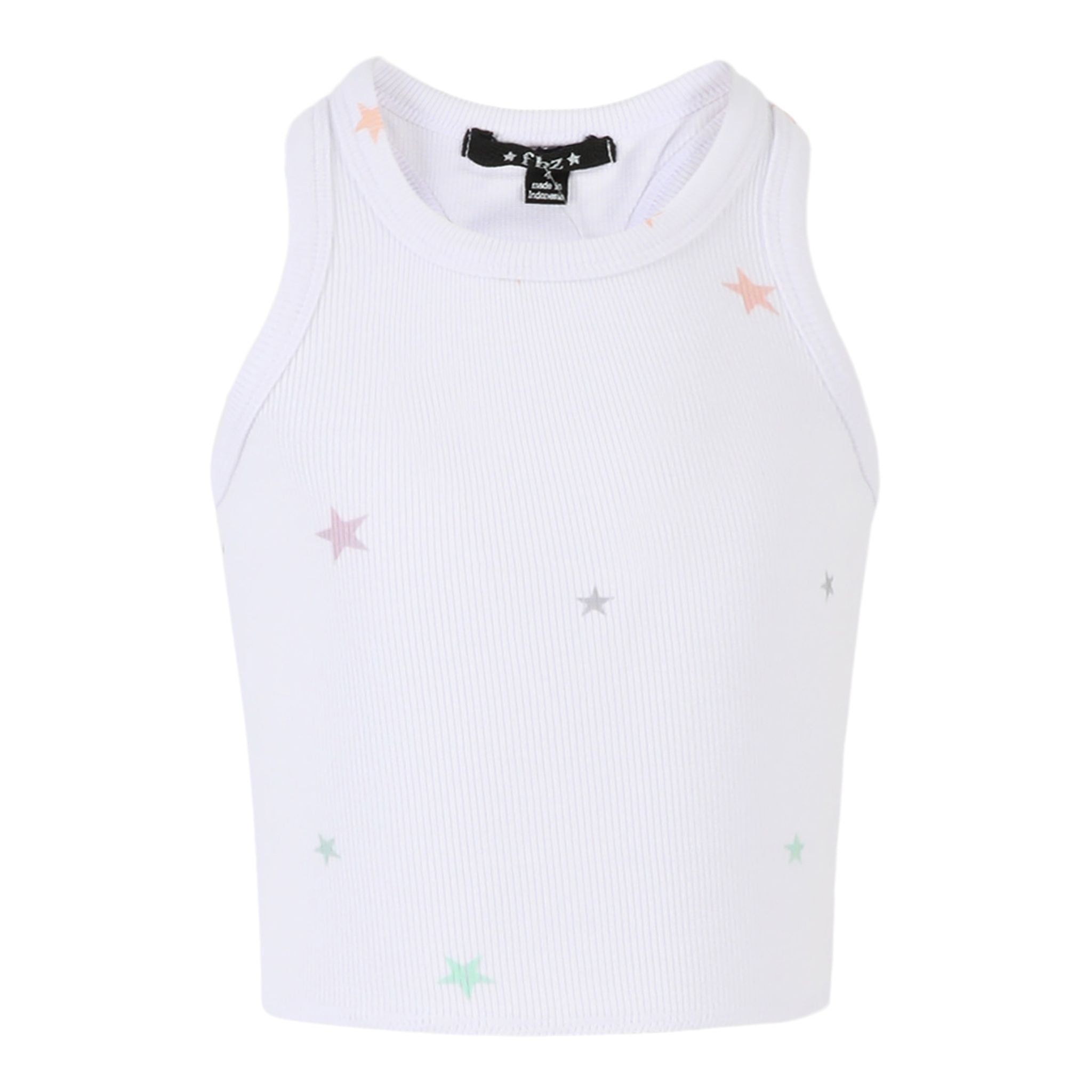 Mini Stars Racerback Crop Tank - Denny's