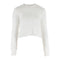 Long Sleeve Side Tie Crew Sweater - Denny's