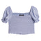 Marlee Puff Sleeve Smock Top - Denny's