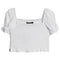 Marlee Puff Sleeve Smock Top - Denny's