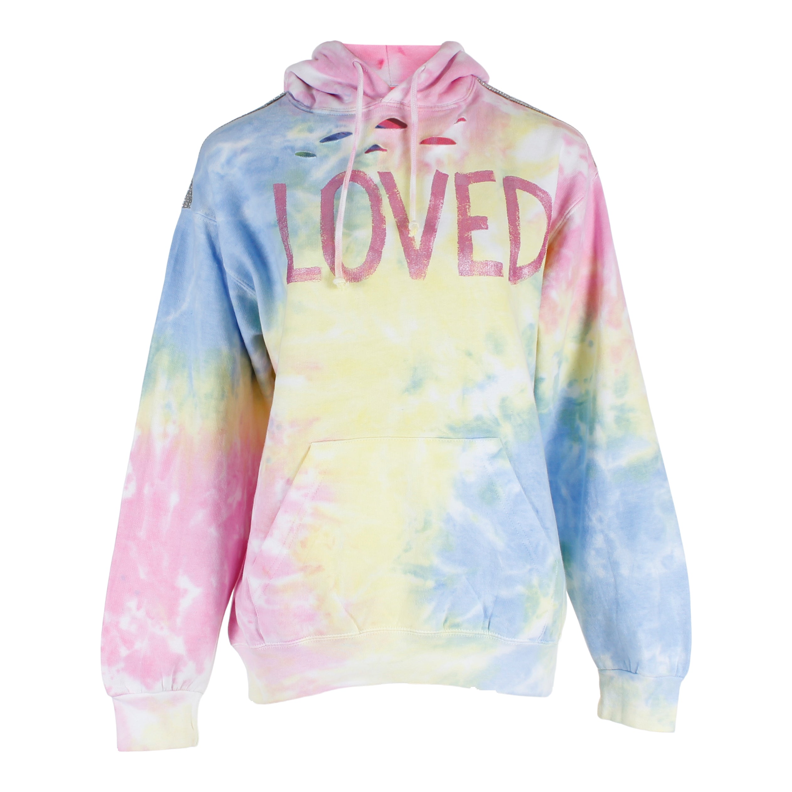 Tie Dye Loved Hoodie - Denny's