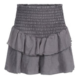 Tiered Smocked Skirt - Denny's