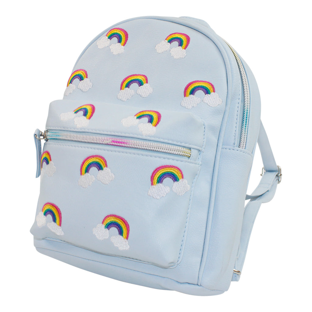 Rainbow Embroidered Mini Backpack - Denny's