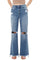 High Rise Wide Leg Jean - Denny's