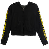 Smiley Sleeve Zip Hoodie - Denny's