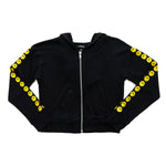 Smiley Sleeve Zip Hoodie - Denny's