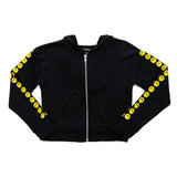 Smiley Sleeve Zip Hoodie - Denny's