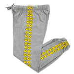 Yellow Smiley Leg Sweatpant - Denny's