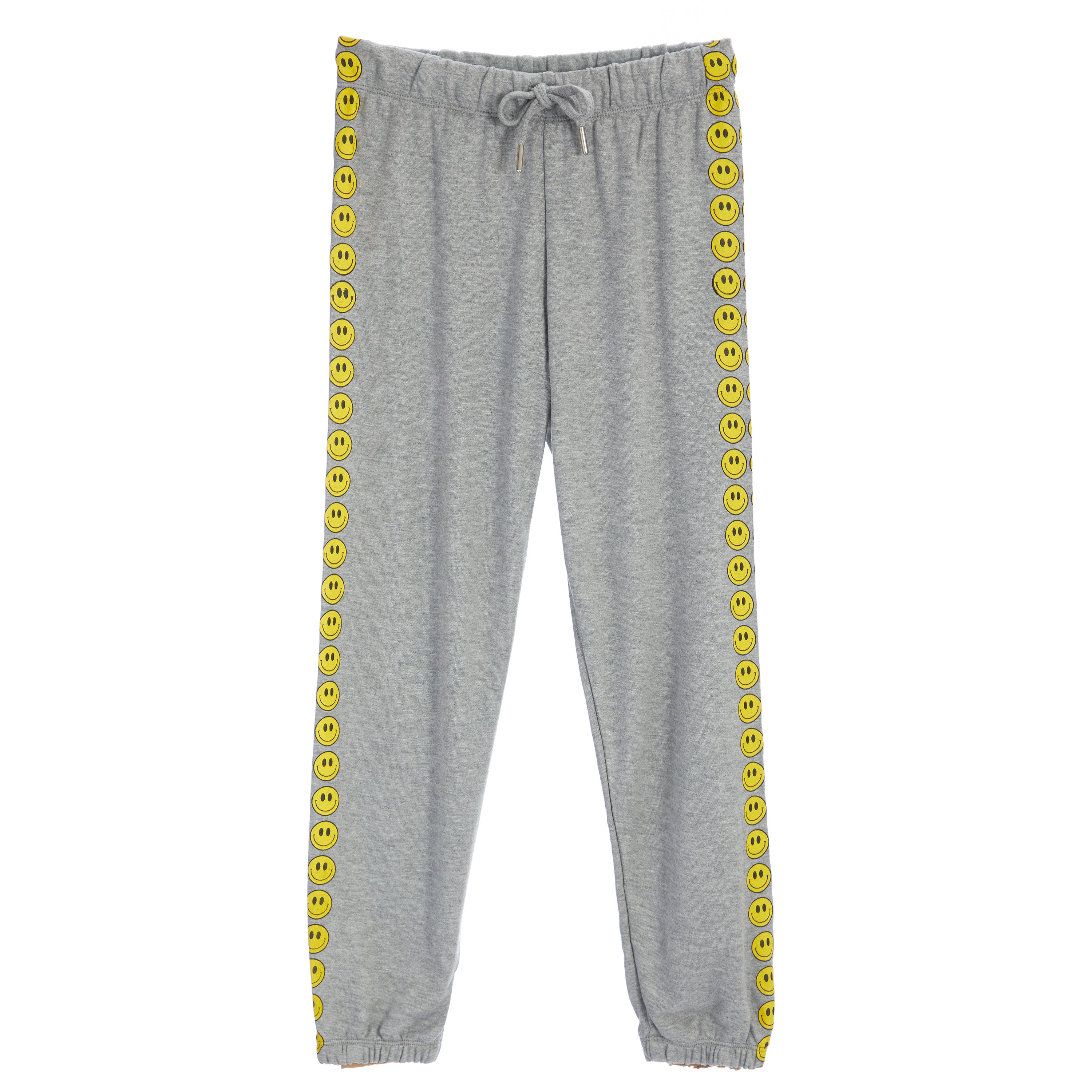 Yellow Smiley Leg Sweatpant - Denny's