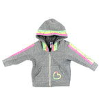 Hoody with Stripe and Heart - Denny's