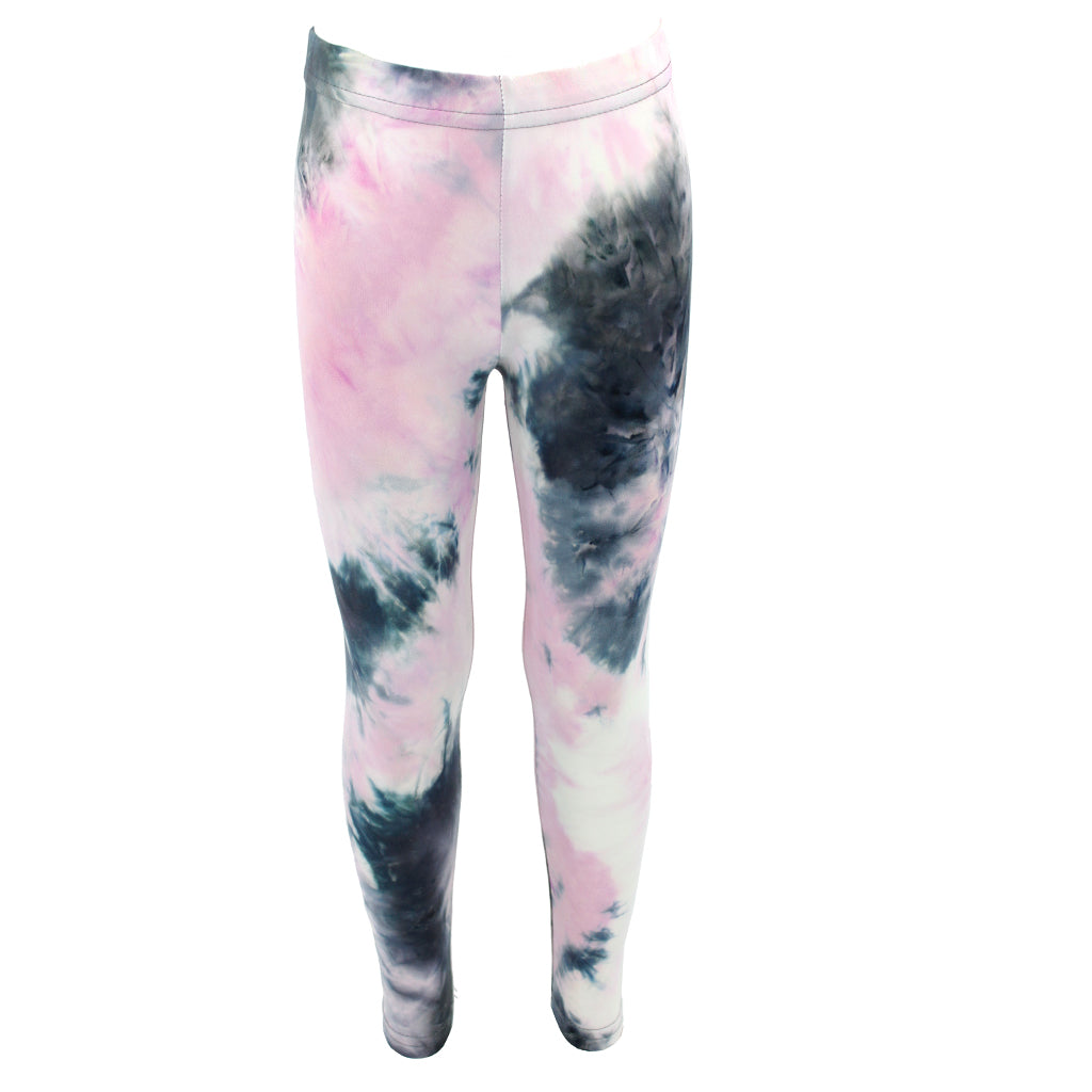 Pink Black Tie Dye Legging - Denny's