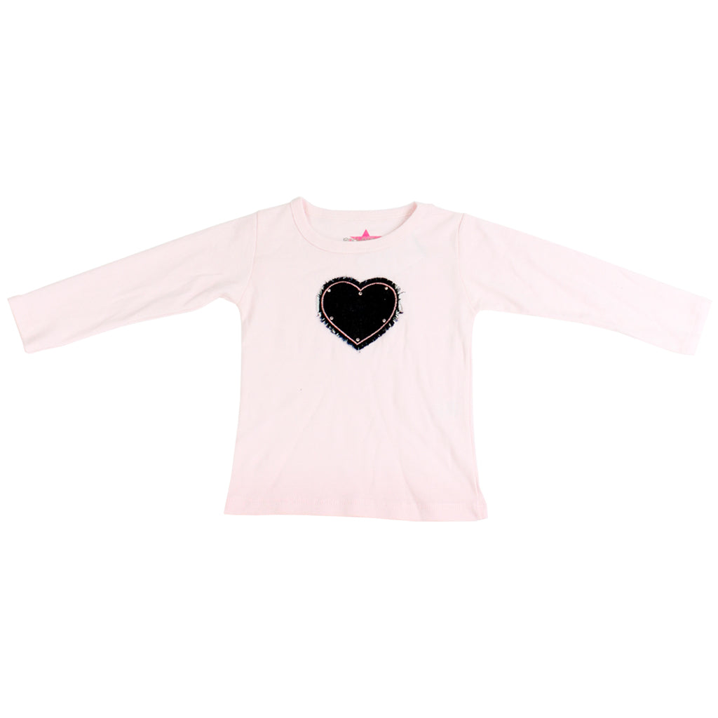 Long Sleeve Tee Denim Heart - Denny's
