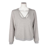 Knit Cross Front Vneck - Denny's