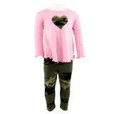 2pc Swing Set Rose with Camo Legging - Denny's