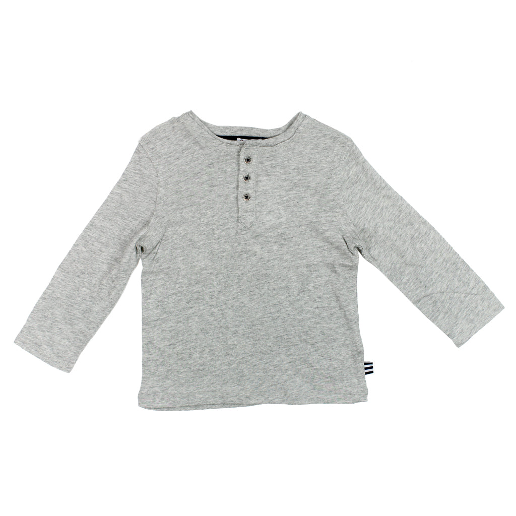 Long Sleeve Henley - Denny's