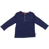 Long Sleeve Henley - Denny's