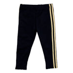 Black Legging with Gold Stripe - Denny's