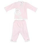 Two Piece Long Sleeve Wrap Set - Denny's