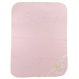 Blanket with Pink and Ivory Lace - Denny's