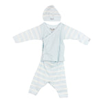 Three Piece Take Home Blue Stripe - Denny's