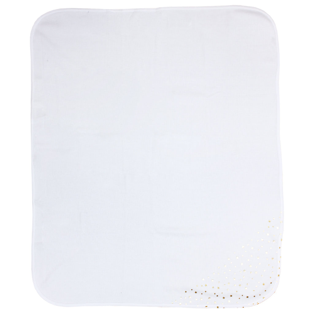 Blanket with Gold Stars Foil - Denny's