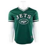 Jets V Neck Mesh Top - Denny's
