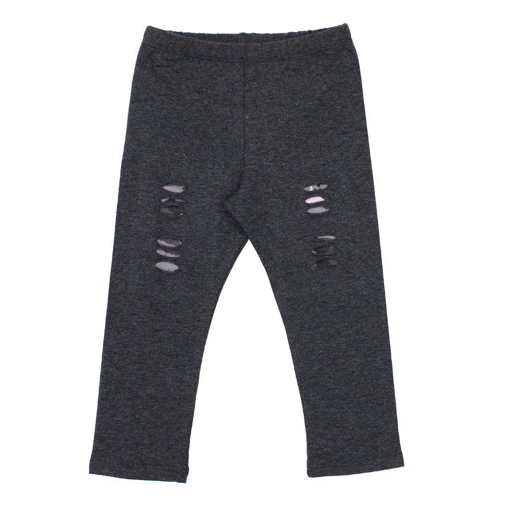Legging Charcoal Ripped - Denny's