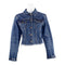 Crop Oversized Denim Jacket - Denny's