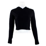 Fishnet Mesh Sleeve Hoodie - Denny's