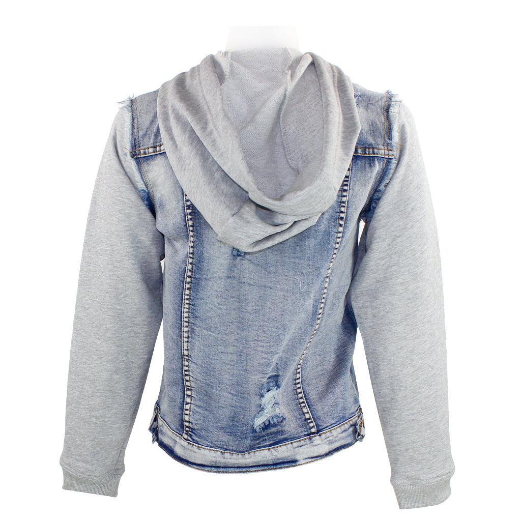 Denim Hooded Jacket - Denny's