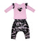 Two Piece Camo Harem Pant Set - Denny's