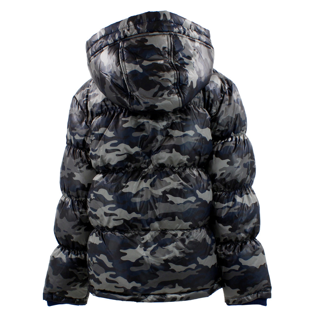 City Nights Camo Puffer Jacket - Denny's