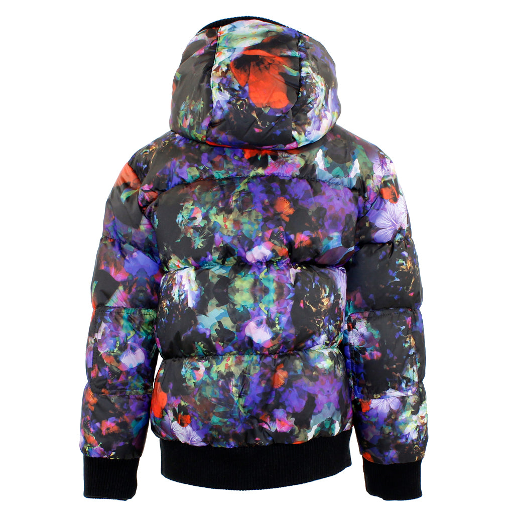 Botanical Zip Hoody Puffy Coat - Denny's