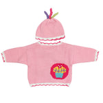 Sweater with Hat Cute As A Cupcake - Denny's