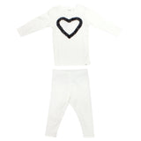 Two Piece Set Pepper Ruffle Heart - Denny's