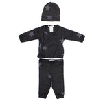 3pc Take Home Blk Stars - Denny's