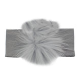 Headband Gry w Gry Pom - Denny's