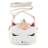 Unicorn Faux Fur Crossbody Bag - Denny's