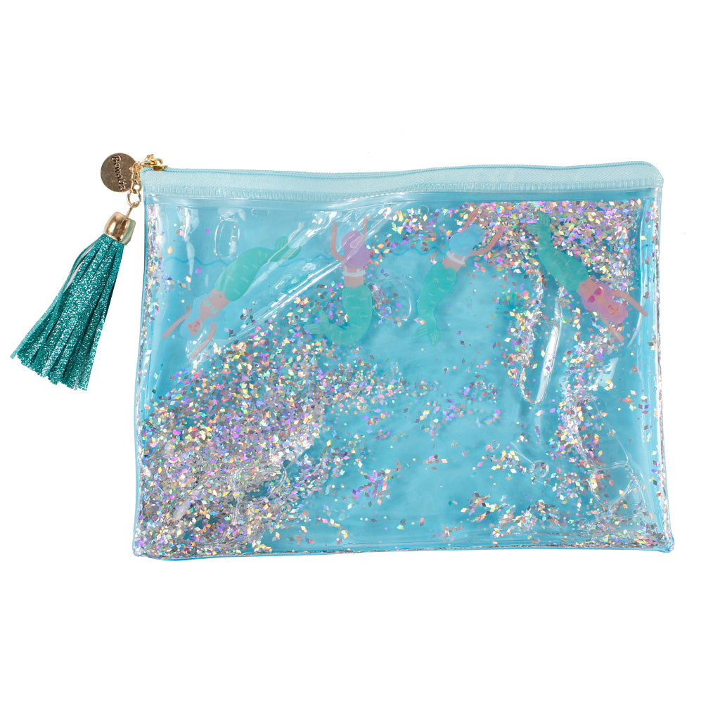 Mermaid Confetti Cosmetic Case - Denny's