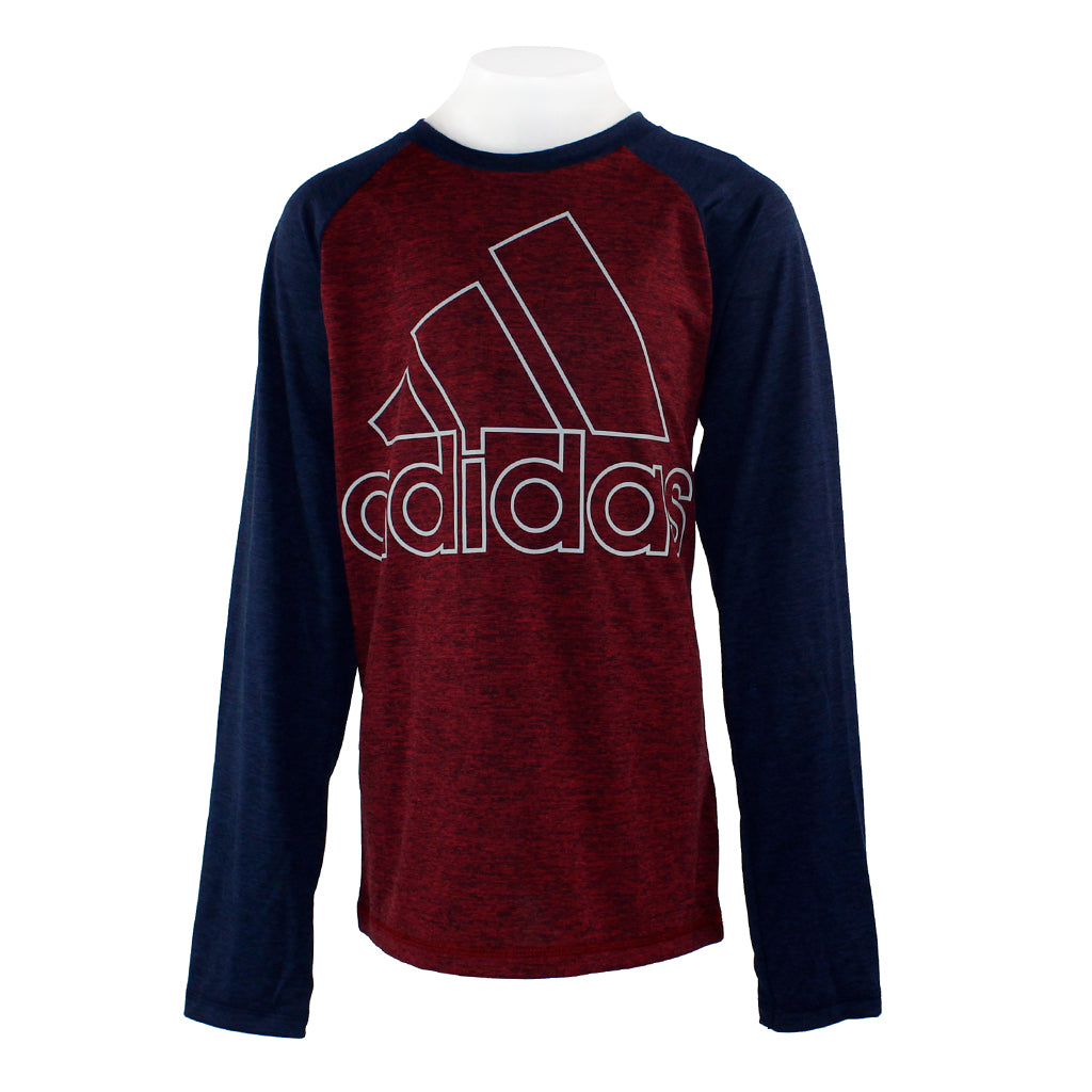 Raglan Performance Logo Long Sleeve Tee - Denny's