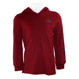Branded Linear Pull Over Hoody Top - Denny's